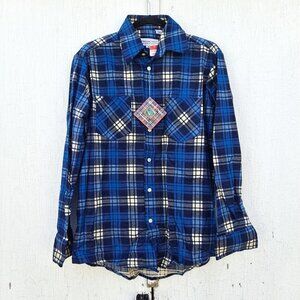 Vintage Bud Berma‎ Highlander Plaid Flannel NWT 80s